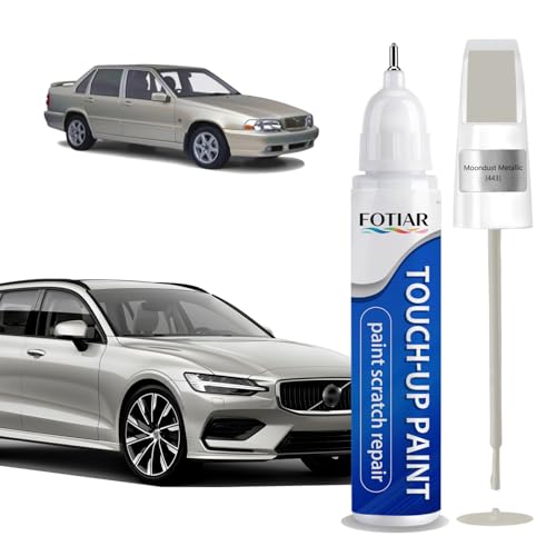 Touch Up Paint for Volvo Moondust Metallic 443 Paint Code Scratch Repair - color: Moondust Metallic (443)