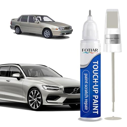 Touch Up Paint for Volvo Moondust Metallic 443 Paint Code Scratch Repair - color: Moondust Metallic (443)