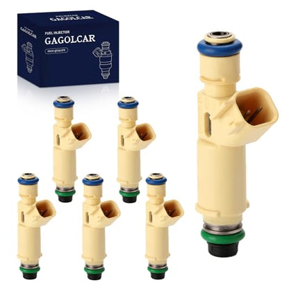 6-Pack Fuel Injectors Set | Compatible with Ford Taurus 2001 Escape 2001-2004 Mercury Sable 2001 3.0L V6| Replaces FJ321 CM5059 800-1324N - size: 6 X FJ321