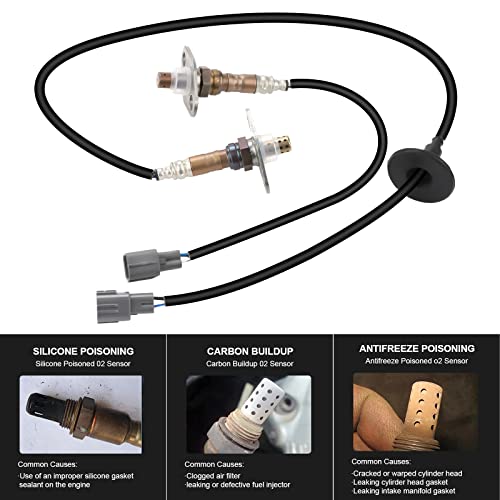 234-9001 234-4189 Air Fuel Ratio Oxygen Sensor Upstream Downstream Compatible with 2000-2004 Toyota Tacoma 2.4L 2.7L 3.4L