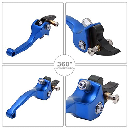 JFG RACING Motorcycle Brake Clutch Lever 7/8" for CRF50 KLX SSR TTR 110 - color: Blue