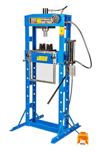 20-Ton Hydraulic Shop Press w/Air Operated Foot Pedal