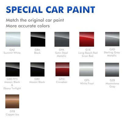 WA485B GP5 White Frost Touch Up Paint for Buick - color: White Frost (GP5/WA485B)