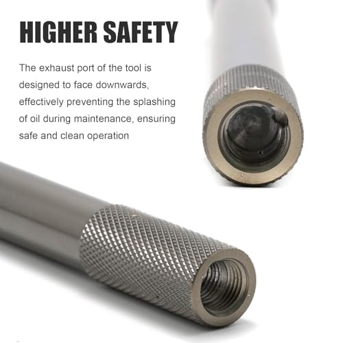 Motorcycle Fork Damper Rod Bleed Tool, 5 in 1 Damper Rod Bleed Tool Motorcycle Fork Bleed Tool, M10x1.0, M10x1.25, M12x1.0, M12x1.25, M14x1.0