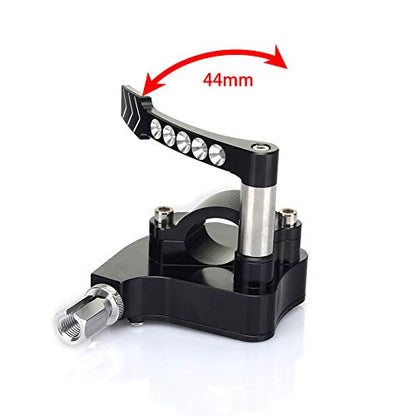 7/8" Handlebar Thumb Throttle,for Yamaha Banshee/Raptor 350,Black - color: Black