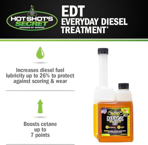 Hot Shot's Secret Everyday Diesel Treatment EDT, 16 oz 5-Pack - size: 16 Fl Oz (Pack of 5)
