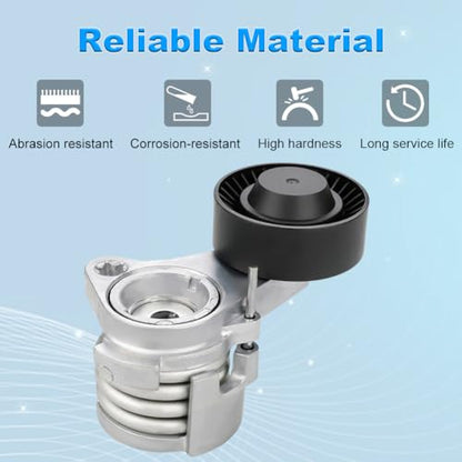 Belt Tensioner Assembly Compatible with BMW 128i 323i 325i 325xi 530i - size: 11288620022