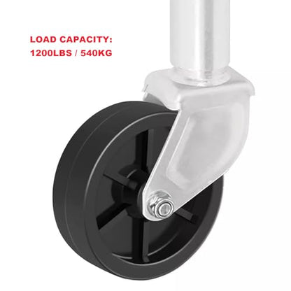 Trailer Jack Wheel, Sangkim 6 Inch Boat Trailer Wheel 1200lb Trailer Tongue Jack Wheel Replacement Parts
