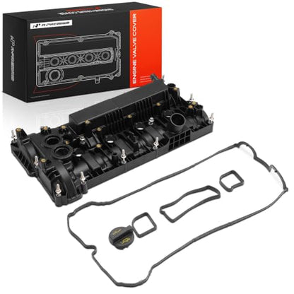 A-Premium Engine Valve Cover, with Gasket & Bolts, Compatible with Ford Edge/Mustang 2015-2019, Escape 2017-2019, Explorer 2016-2019, Fusion 2017-2020 & Lincoln MKC/MKZ 2017-2019, 2.0L 2.3L DOHC