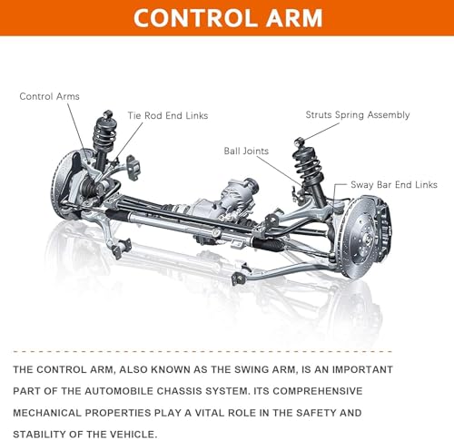 B32H-34-350 Front Left Lower Control Arm, for Mazda Models - size: B32H-34-350