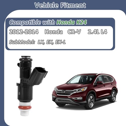 Compatible with/Honda 2012-2014 CRV 2.4 Fuel Injectors