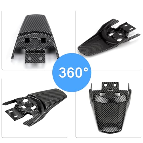 XINGWU Rear Fender for Surron Light Bee X/S Segway X160/X260 Dirt Bike Front Fender Motorcycle Fender Modified Mudguard Protector for Eikes Carbon Fiber Style - size: Rear Fender, style: Carbon Fiber Style