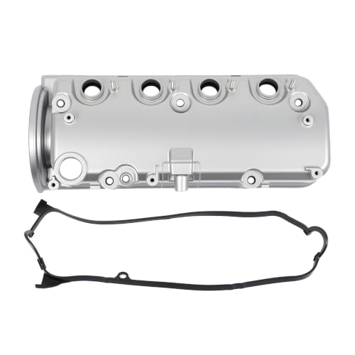 Aluminum Engine Valve Cover with Gasket Compatible with Civic 1.7L