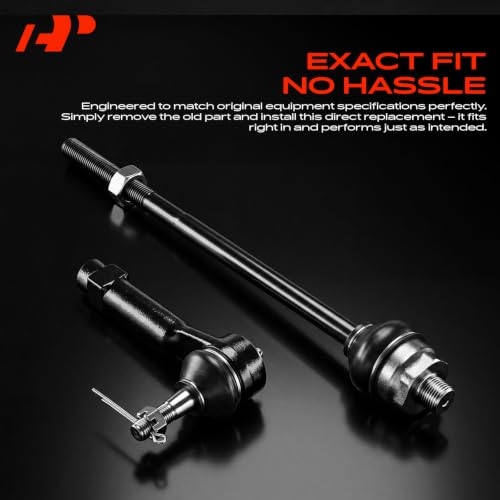 A-Premium Front Inner Outer Tie Rod End Kit, Fix Uneven Tire Wear