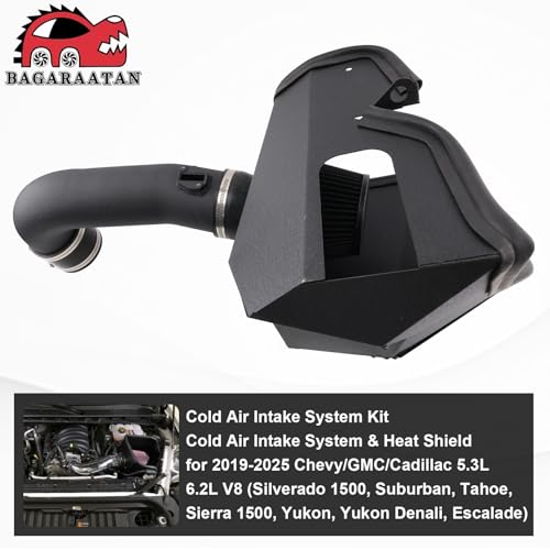 Cold Air Intake For 2019-2025 Chevy/GMC/Cadillac 5.3L 6.2L V8 - color: 19-25 Chevy/GMC/Cadillac 5.3L 6.2L V8
