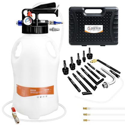 JIFETOR Transmission Fluid Pump Pneumatic Extractor and Dispenser Tool Kit - color: Black