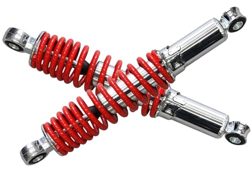 2PCS 270mm 10.6" Front Shock Absorber Suspension 400lbs Spring for Quad ATV Go Kart Buggy Dirt Pit Bike Mini Bike Universal Replacement Set