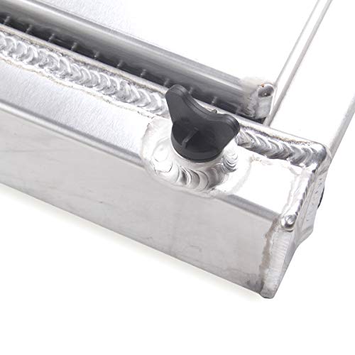 3 Rows Core Performance High Flow Full Aluminum Racing Cooling Radiator Shroud+2Fans For 67-72 CHEVY/GMC C/K SERIES PICKUP TRUCK - size: 73