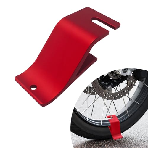 Motorcycle Tire Bead Installation Holder Hook, Tire Repair Tools - color: Red