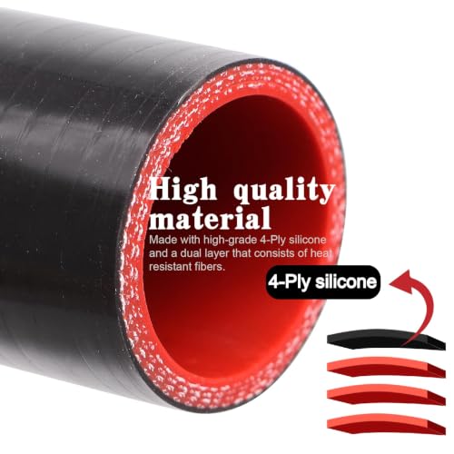 90 Degree Elbow Coupler Silicone Hose 4-Ply ID 1.5-inch(38mm) - size: 1.5 Inch