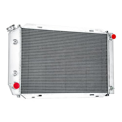3 Row Radiator Shroud Fan For Ford Mustang LX GT SVT 1979-1993 - size: 3 Row Radiator+Shroud Fan(AT)