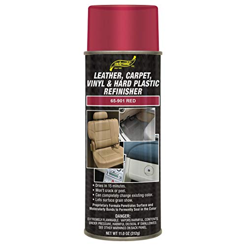 SM Arnold Refinishing Spray Paint for Interior Repair, Red, 11 Oz - color: Red