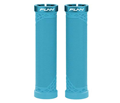 Funn Hilt MTB Bike Grips with Single Lock On Clamp - color: Turq
