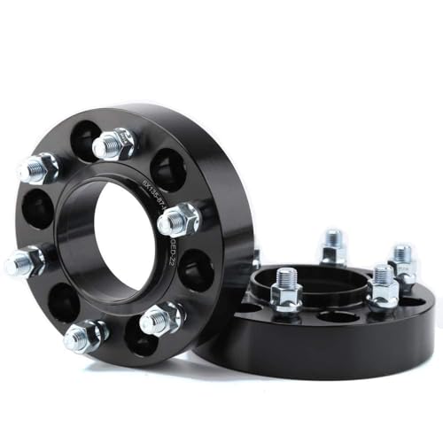 KSP 6x135 to 6x135 Wheel Spacers for F150, 1.5in 38mm Hubcentric 6 Lug Wheel Adapters for 2015-2026 F150 Expedition,Navigator with M14x1.5 Studs and 87.1mm Hub Bore, 4pcs Black - size: 1.5" 2015-2026 F150