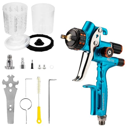 Automotive Refinishing Spray Gun PRD-715 Middle Pressure 1.3mm Nozzle Paint Spray Gun - size: 1.3mm