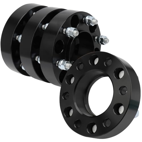 IRONTEK 6x5.5in Wheel Spacers 1.5" Fit 2019-2023 for Ford Ranger 2021-2023 for Ford Bronco, Forged Thread Pitch M12x1.5 Hub Bore 93.1mm 6x139.7mm to 6x139.7mm 4PCS - color: 6x139.7-4PCS