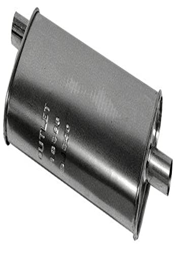Walker SoundFX 18386 Direct Fit Exhaust Muffler 1.5" Inlet (ID) 1.5" Outlet (ID) for Honda Civic