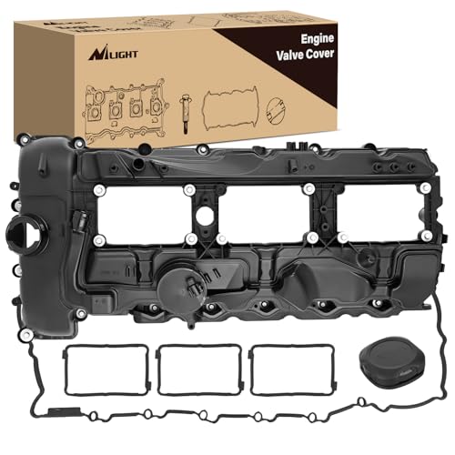 Nilight N55 Engine Valve Cover for BMW, Replace# 11127570292 E346-AS - size: for N55 BMW X5 X3 335i 535i 640i | 11127570292