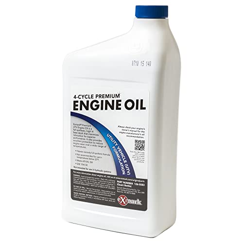 Exmark 126-5583 UTV Synthetic Engine Oil 15W-50 Quart Bottle