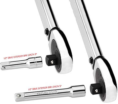 EPAuto 1/2-Inch Drive Click Torque Wrench,25-250 ft.-lb./33.9~338.9 Nm - size: 1/2 Inch Drive (25-250 ft.-lb.)