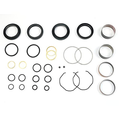 Fork Bushing Dust Oil Seal Rebuild Kit For YAMAHA YZ250 1996-2003