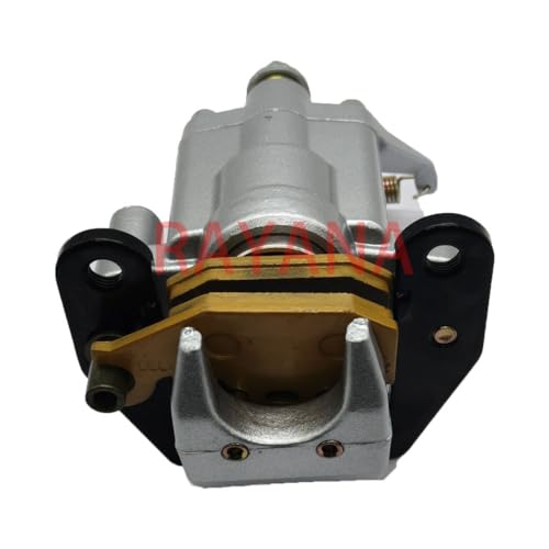 RAYANA Rear Brake Caliper W/Pads Compatible for Yamaha Rhino 660 2004 2005 2006 2007 UTV 5UG-2580V-00-00, 5UG-2580V-02-00