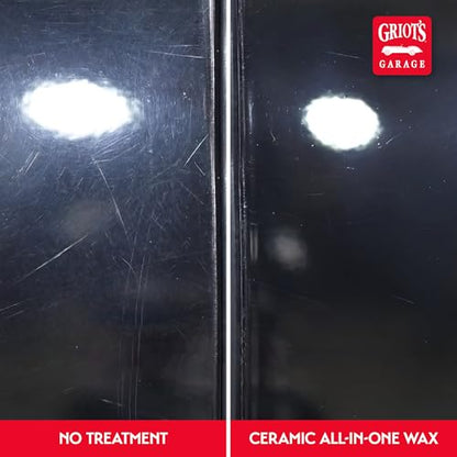 Griot’s Garage Ceramic All-In-One Wax for Car Waxing, Trucks, and RVs, Ideal for Defect Removal and Paint Protection, 10895, 16 Fl Oz (Pack of 6) - size: 16 Fl Oz (Pack of 6)