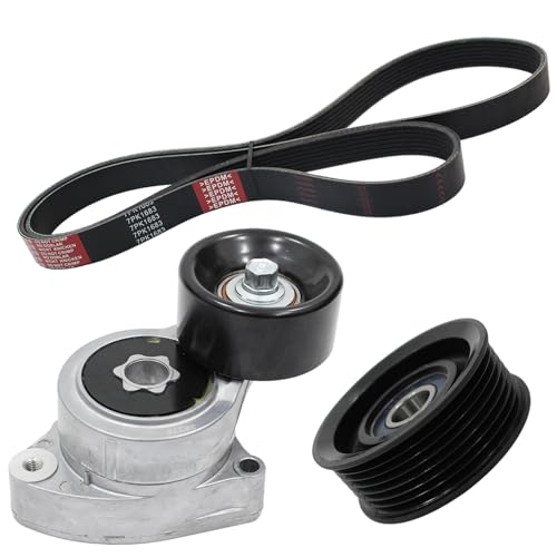 AUCERAMIC 90K-38278D Serpentine Drive Belt Tensioner Pulley Assembly