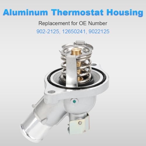 902-2125 Coolant Thermostat Housing Compatible with Cadillac ATS CT6 CTS - size: 902-2125