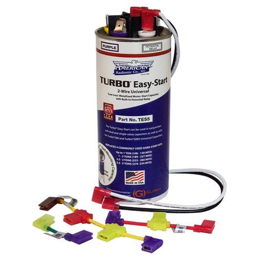 Replacement for Kickstart to-5 - Amrad 1.5 to 5 ton Universal Hard Start Kit