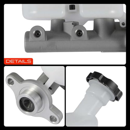 A-Premium Brake Master Cylinder with Reservoir and Cap