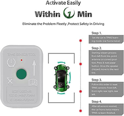 JDIAG TPMS Sensor Tool, TPMS Relearn Tool for Ford F150 Lincoln Mercury