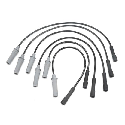 S6-58371 6Pcs Spark Plug Wire Set Ignition Spark Plug Wires Replacement for VW Routan Replacement for Dodge Caravan Replacement for Chrysler Voyager Pacifica