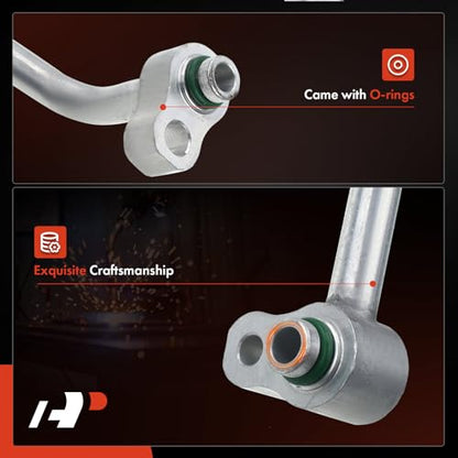 A-Premium A/C Suction & Discharge Line Hose Assembly Compatible with Kia - style: Discharge Hose