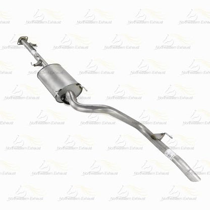 Exhaust Muffler and Tail Pipe System Kit Compatible with Toyota FJ Cruiser 2007-2014 4.0L | Stainless Steel | Northeastern Exhaust | Includes Gaskets, Hangers and Bolt Kit | Direct-Fit Replacement