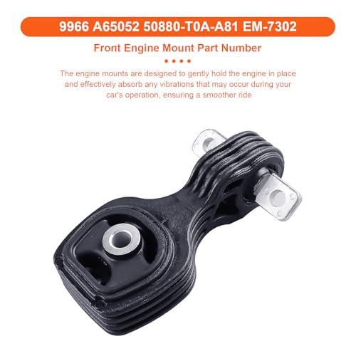 Engine Motor Mount ,Replacement for A65081 A65082 A65041 A65052 A65070 - size: CR-V 2.4L 15-16