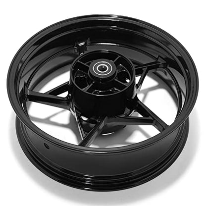 17" x 5.5" Black Rear Wheel Rim fit for Kawasaki Z900 2017-2024 - color: Black, size: Z 900 2017-2024