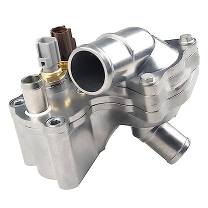4L5E8A586AB Aluminum Thermostat Housing Compatible with 01-05 Ford Explorer - size: SK121093