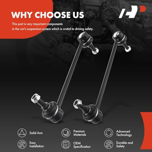 A-Premium Front or Rear Sway Bar Link Stabilizer Bar Link - Smooth Driving