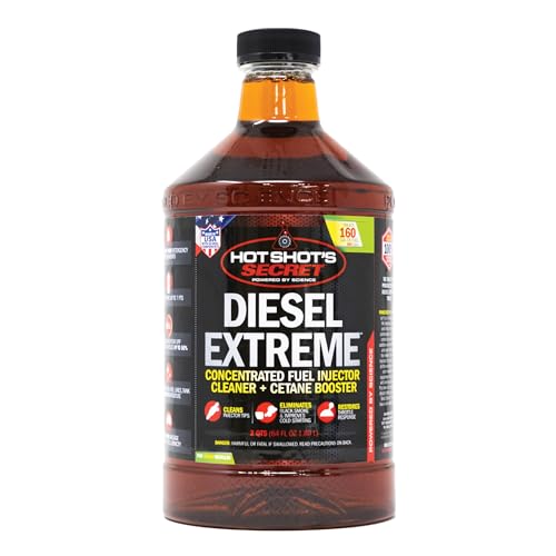 HOT SHOTS Secret Diesel Fuel System Cleaner and Treatment Bundle (64 fl. oz. + 16 fl. oz.)